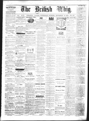 Daily British Whig (1850), 10 Sep 1873