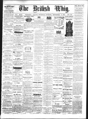 Daily British Whig (1850), 11 Sep 1873