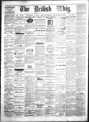 Daily British Whig (1850), 19 Sep 1873