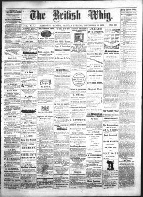 Daily British Whig (1850), 22 Sep 1873