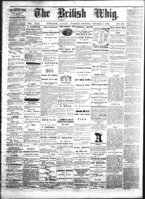 Daily British Whig (1850), 7 Oct 1873