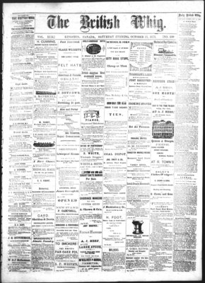 Daily British Whig (1850), 11 Oct 1873