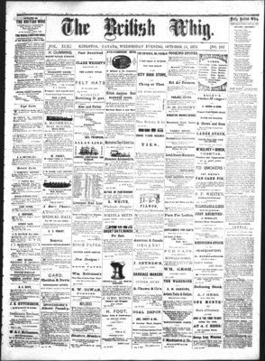 Daily British Whig (1850), 15 Oct 1873