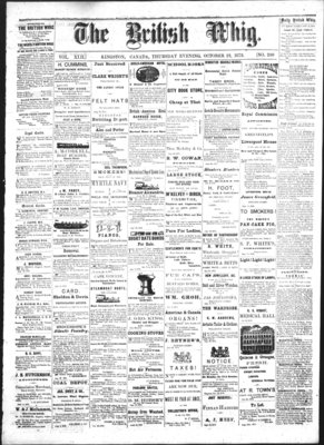 Daily British Whig (1850), 23 Oct 1873