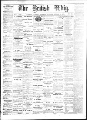 Daily British Whig (1850), 25 Oct 1873