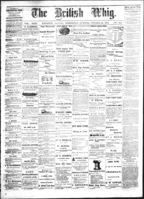 Daily British Whig (1850), 29 Oct 1873