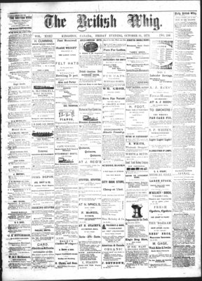 Daily British Whig (1850), 31 Oct 1873