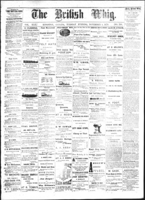 Daily British Whig (1850), 4 Nov 1873