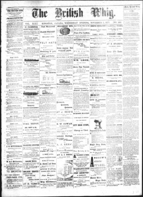 Daily British Whig (1850), 5 Nov 1873