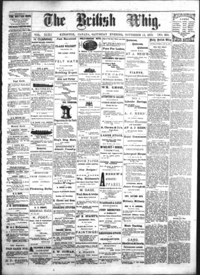 Daily British Whig (1850), 15 Nov 1873