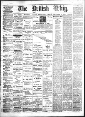 Daily British Whig (1850), 10 Dec 1873