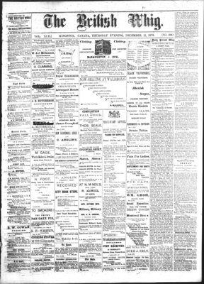 Daily British Whig (1850), 11 Dec 1873