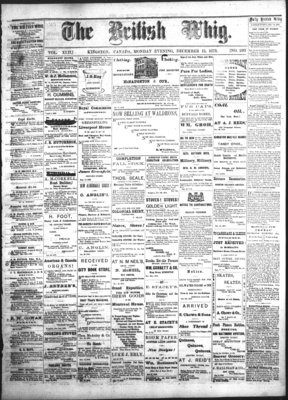 Daily British Whig (1850), 15 Dec 1873