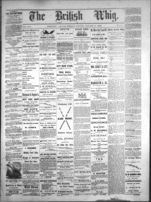 Daily British Whig (1850), 11 Jan 1876