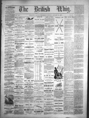 Daily British Whig (1850), 19 Jan 1876