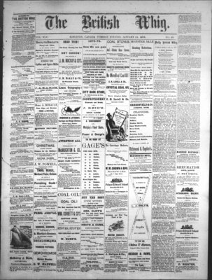 Daily British Whig (1850), 25 Jan 1876