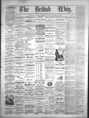 Daily British Whig (1850), 29 Jan 1876