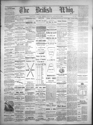 Daily British Whig (1850), 31 Jan 1876