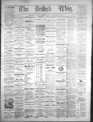 Daily British Whig (1850), 1 Feb 1876