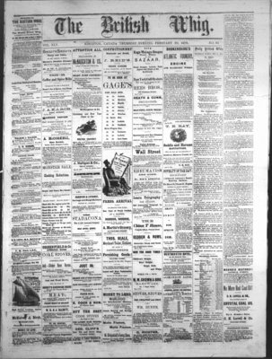 Daily British Whig (1850), 10 Feb 1876