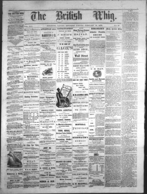 Daily British Whig (1850), 12 Feb 1876