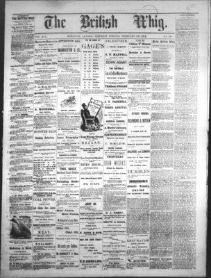 Daily British Whig (1850), 19 Feb 1876