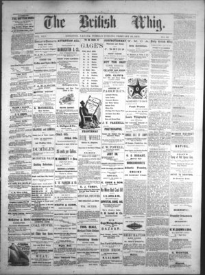 Daily British Whig (1850), 29 Feb 1876