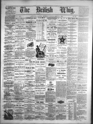 Daily British Whig (1850), 2 Mar 1876