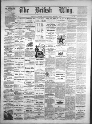 Daily British Whig (1850), 3 Mar 1876