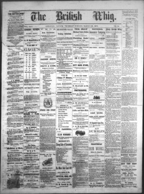 Daily British Whig (1850), 16 Mar 1876