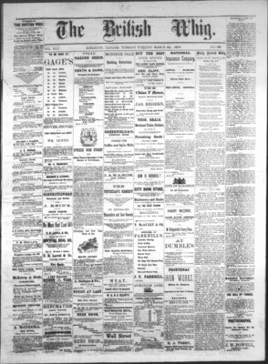 Daily British Whig (1850), 21 Mar 1876