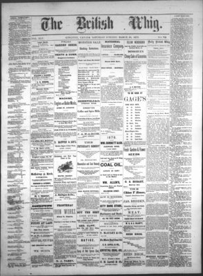 Daily British Whig (1850), 25 Mar 1876