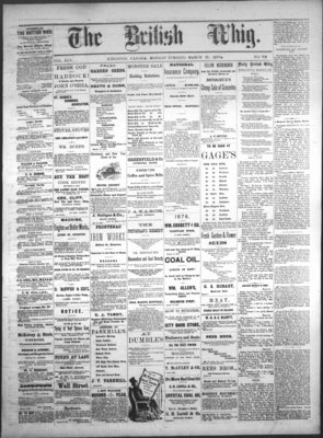 Daily British Whig (1850), 27 Mar 1876