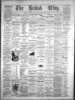 Daily British Whig (1850), 8 Apr 1876