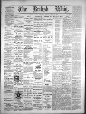 Daily British Whig (1850), 15 Apr 1876