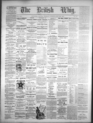 Daily British Whig (1850), 20 Apr 1876