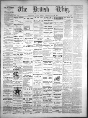 Daily British Whig (1850), 12 May 1876