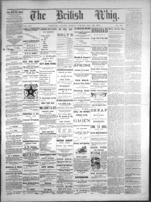 Daily British Whig (1850), 15 May 1876