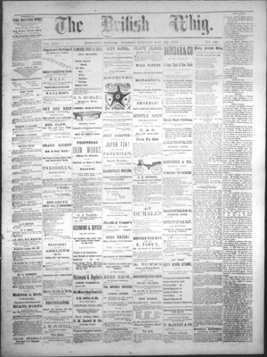 Daily British Whig (1850), 23 May 1876