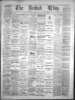 Daily British Whig (1850), 19 Jun 1876