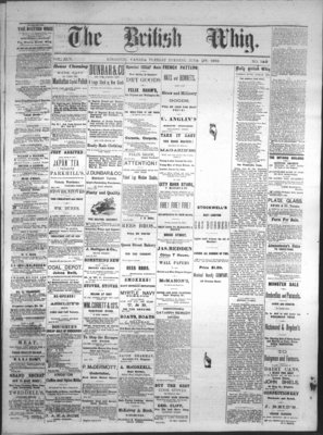 Daily British Whig (1850), 27 Jun 1876