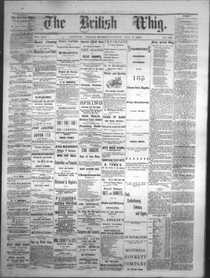 Daily British Whig (1850), 6 Jul 1876