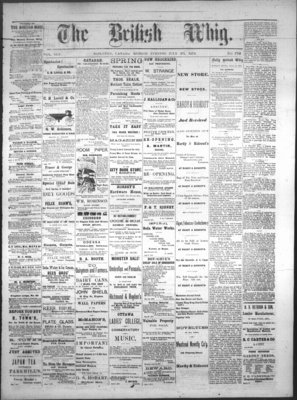 Daily British Whig (1850), 31 Jul 1876