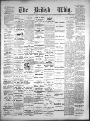 Daily British Whig (1850), 5 Aug 1876