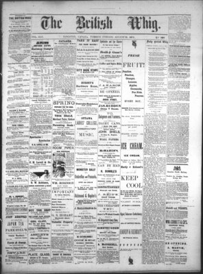 Daily British Whig (1850), 8 Aug 1876