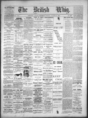 Daily British Whig (1850), 10 Aug 1876