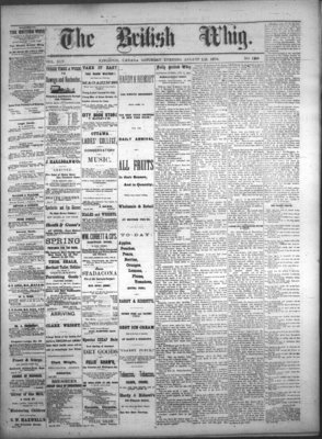 Daily British Whig (1850), 12 Aug 1876