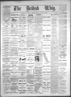 Daily British Whig (1850), 17 Aug 1876