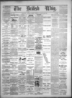 Daily British Whig (1850), 18 Aug 1876