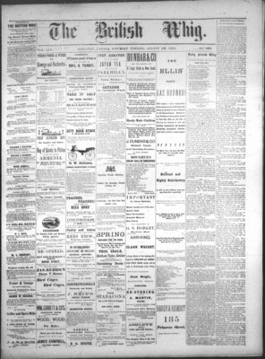 Daily British Whig (1850), 19 Aug 1876